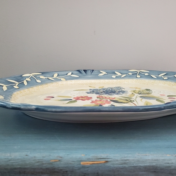 Large Pamela Gladding Vintage Platter Flora - Picture 6 of 10